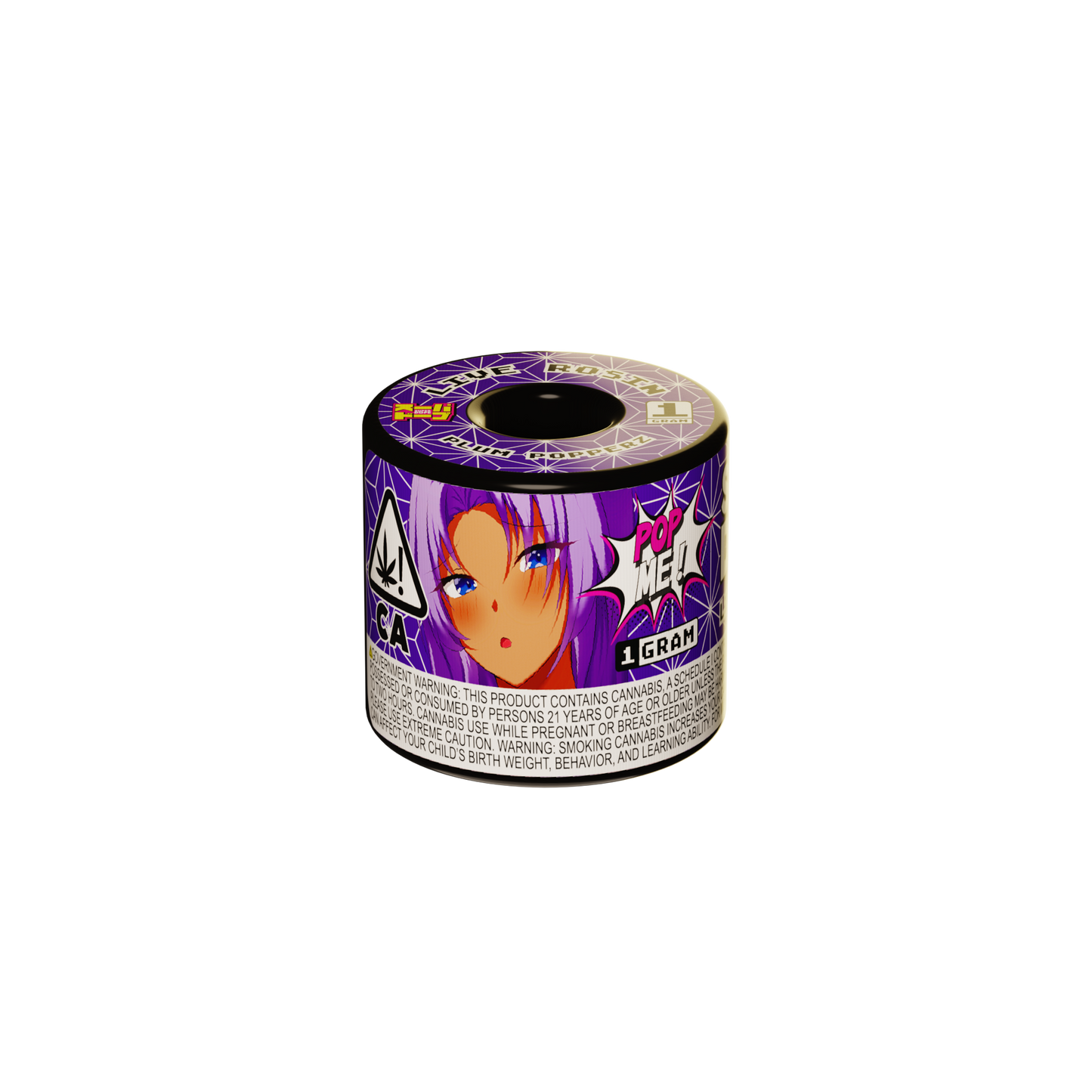 Plum Popperz 1G Rosin